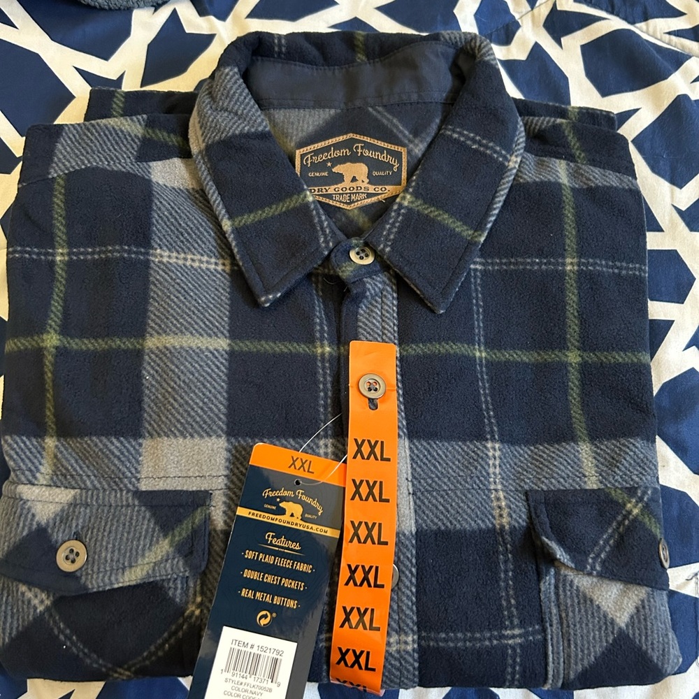 Freedom foundry heavy flannel